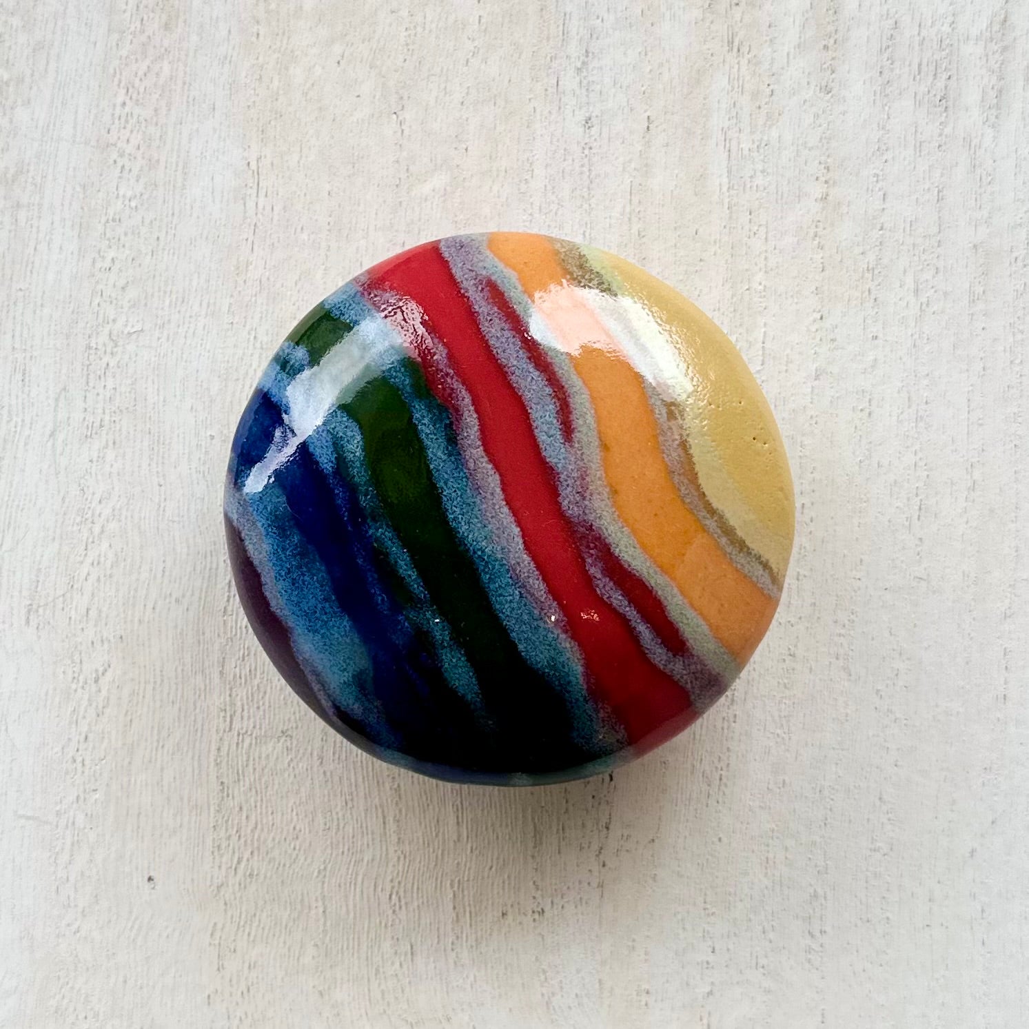 Rainbow Rattle | Valerie's Gallery