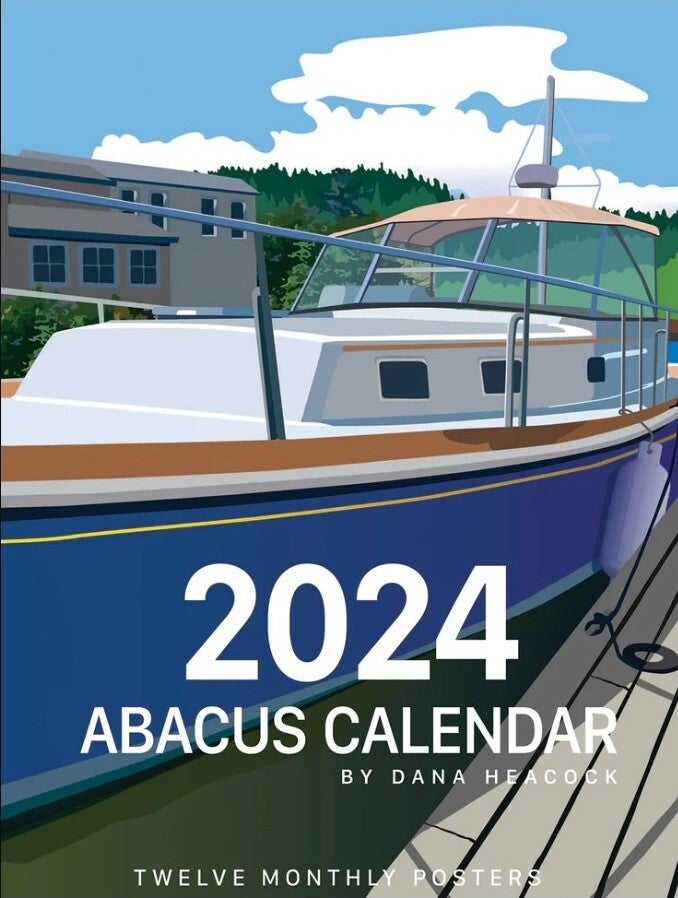 Abacus 2024 Wall Calendar Valerie's Gallery