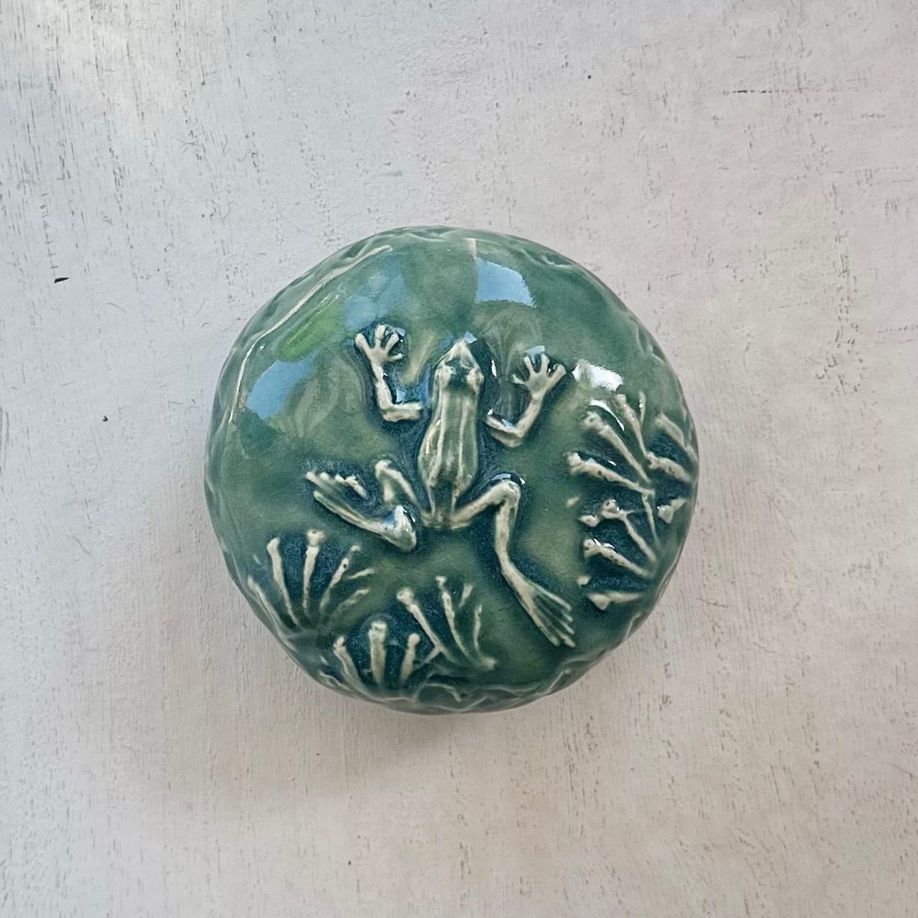 Frog Rattle | Valerie's Gallery