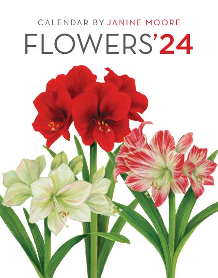 Flowers 2024 Desk Calendar | Valerie's Gallery